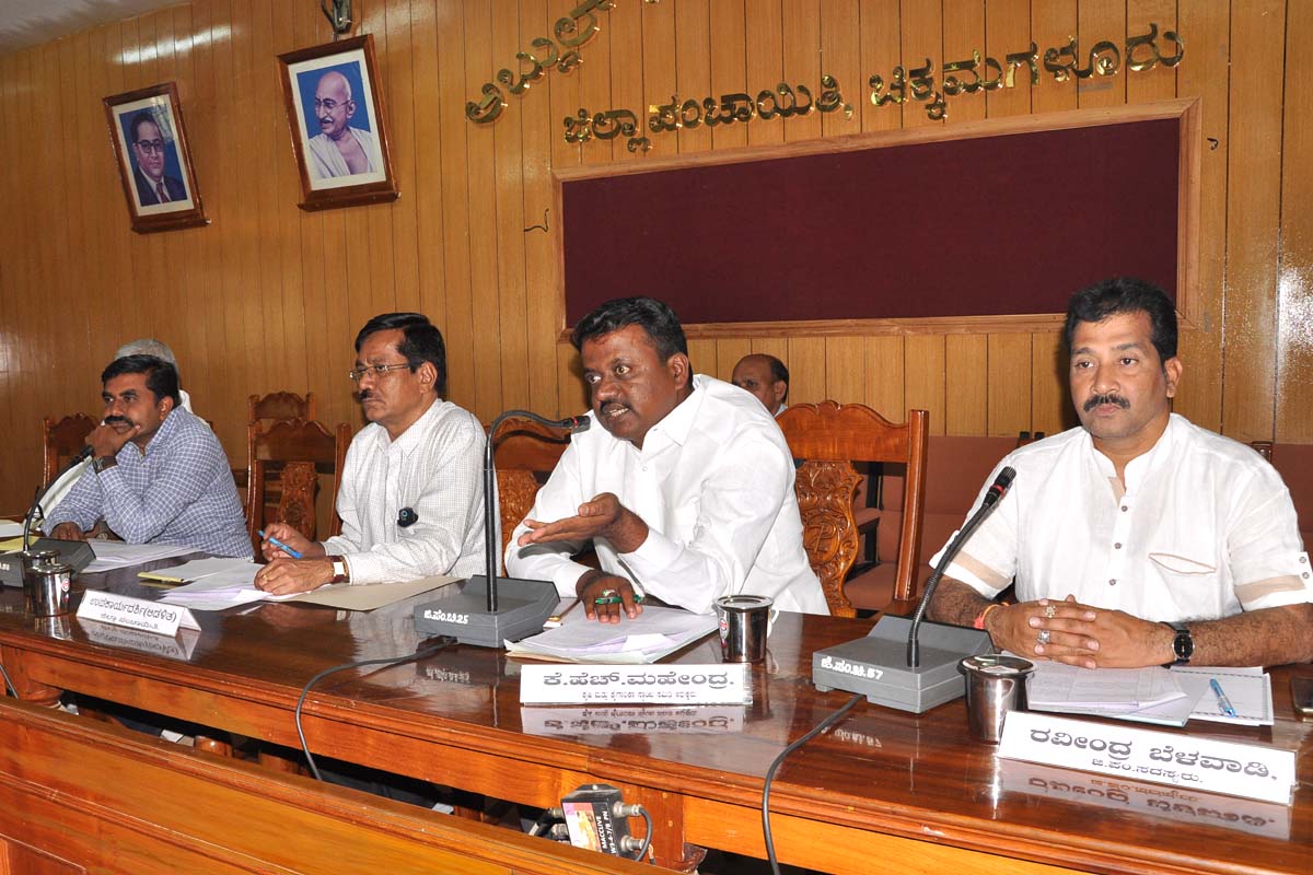 ಸರಕಾರಿ ಅನುದಾನಗಳ ಸಮರ್ಪಕ ಬಳಕೆಗೆ ಅಧಿಕಾರಿಗಳಿಂದ ನಿರ್ಲಕ್ಷ್ಯ: ಚಿಕ್ಕಮಗಳೂರು ಜಿಪಂ ಸದಸ್ಯ ಮಹೇಂದ್ರ