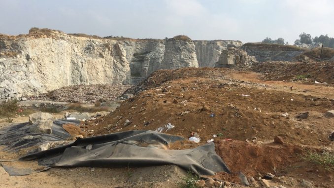 ಬೆಳ್ಳಳ್ಳಿ ಕೋರೆ ಒಂದು ತಿಂಗಳಲ್ಲಿ ಭರ್ತಿ: ತಲೆ ನೋವಾದ ಕಸ ವಿಲೇವಾರಿ