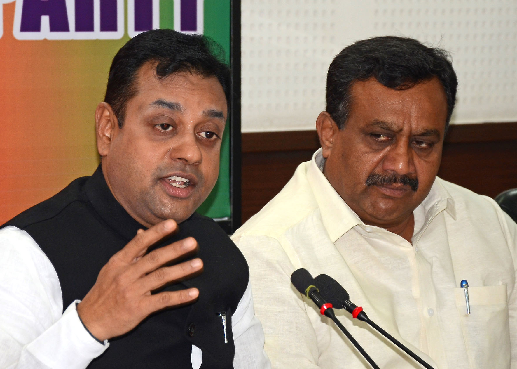 ಮಧ್ಯಪ್ರದೇಶ ಸಿಎಂ ಕಮಲ್‌ನಾಥ್ ರನ್ನು ಪಕ್ಷದಿಂದ ಉಚ್ಚಾಟಿಸಲಿ: ಬೆಂಗಳೂರಿನಲ್ಲಿ ಸಂಬೀತ್ ಪಾತ್ರ