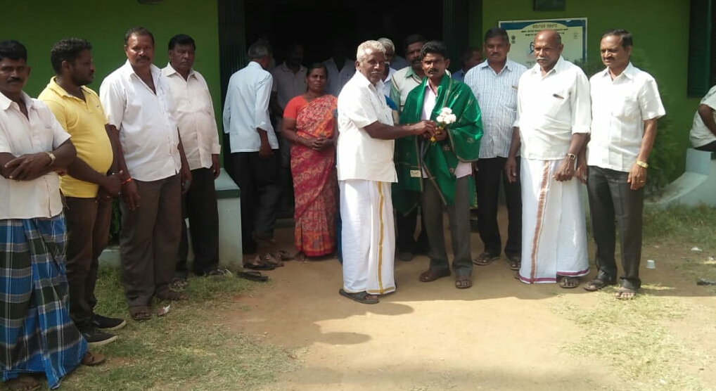 ಹನೂರು: ಸಹಕಾರ ಸಂಘದ ನೂತನ ಅಧ್ಯಕ್ಷರಾಗಿ ಎಂ.ಪೌಲ್‍ ರಾಜ್ ಆಯ್ಕೆ