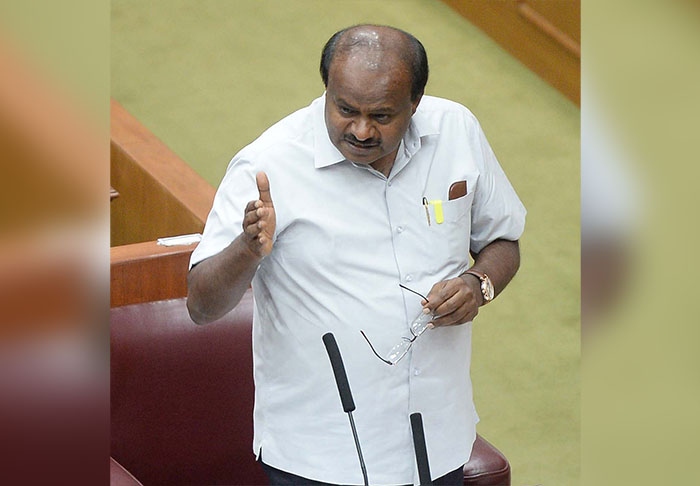 ಉ.ಕ ಬಗ್ಗೆ ಚರ್ಚಿಸಲು ಇದ್ದ ಅವಕಾಶವನ್ನು ಧರಣಿ ಮೂಲಕ ವ್ಯರ್ಥ ಮಾಡಿದ ಬಿಜೆಪಿ: ಕುಮಾರಸ್ವಾಮಿ ಟೀಕೆ