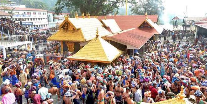 ಶಬರಿಮಲೆಯಲ್ಲಿ ಭಾರೀ ಜನಜಂಗುಳಿ