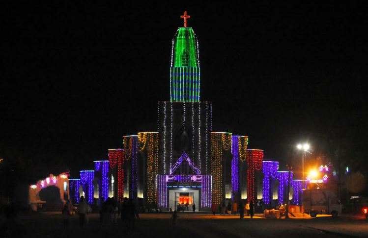ಶಿವಮೊಗ್ಗದಲ್ಲಿ ಸಂಭ್ರಮದ ಕ್ರಿಸ್ಮಸ್ ಆಚರಣೆ
