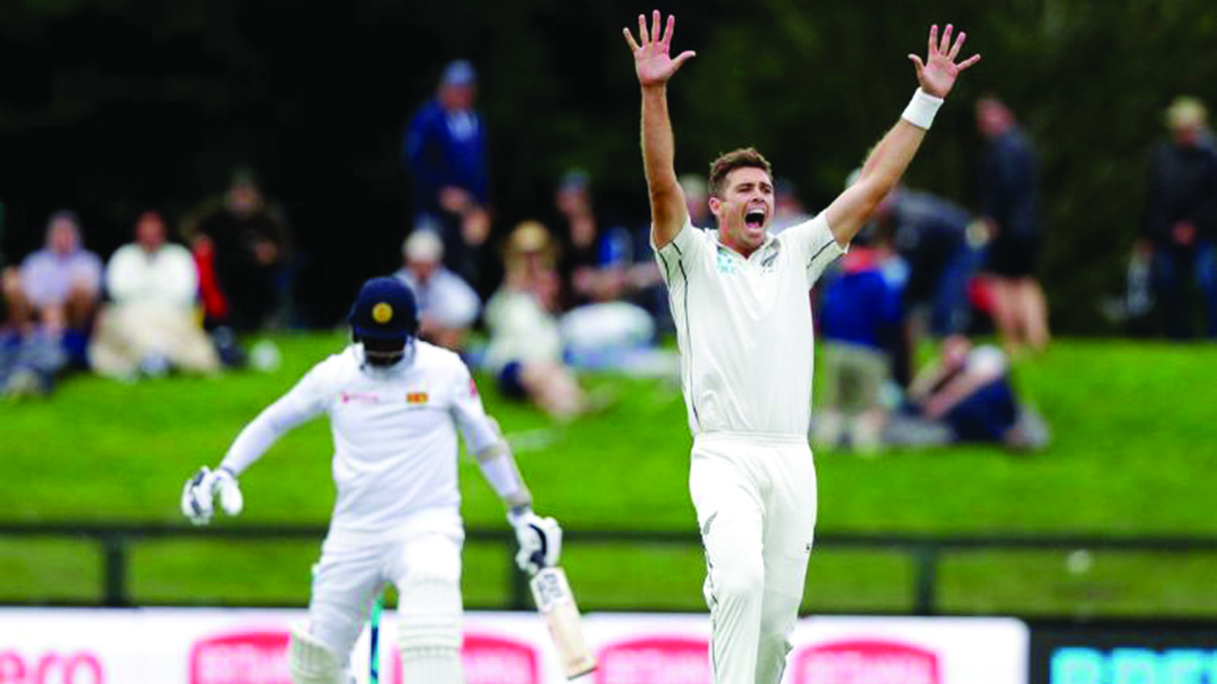 ಲಕ್ಮಲ್ ಸ್ಪಿನ್‌ಗೆ ಕಿವೀಸ್ ಕಂಗಾಲು