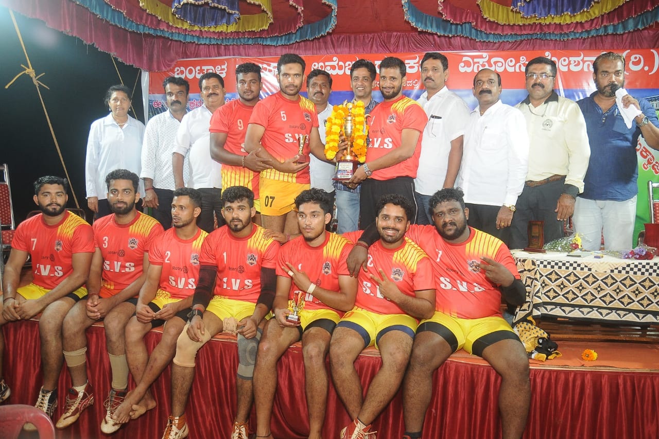 ಬಂಟ್ವಾಳ ತಾಲೂಕು ಮಟ್ಟದ ಮ್ಯಾಟ್ ಕಬಡ್ಡಿ ಪಂದ್ಯಾಟ: ಭದ್ರಾ ಚಾಲೆಂಜರ್ಸ್ ಚಾಂಪಿಯನ್