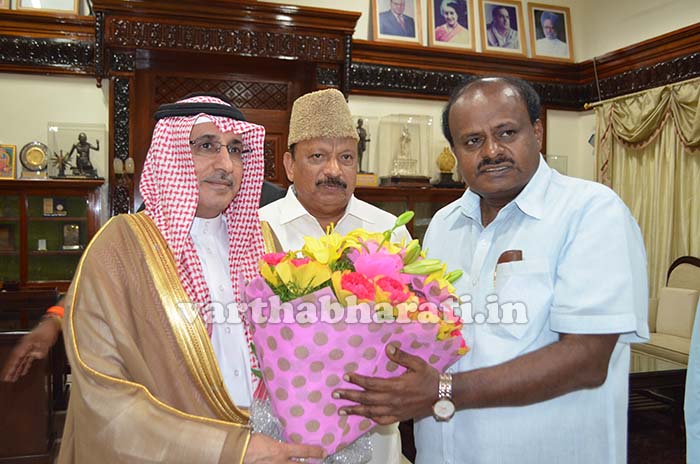 ಬೆಂಗಳೂರಿನಲ್ಲಿ ಸೌದಿ ಅರೇಬಿಯಾ ಕಾನ್ಸುಲೆಟ್ ಕಚೇರಿ: ಮುಖ್ಯಮಂತ್ರಿ ಸ್ವಾಗತ