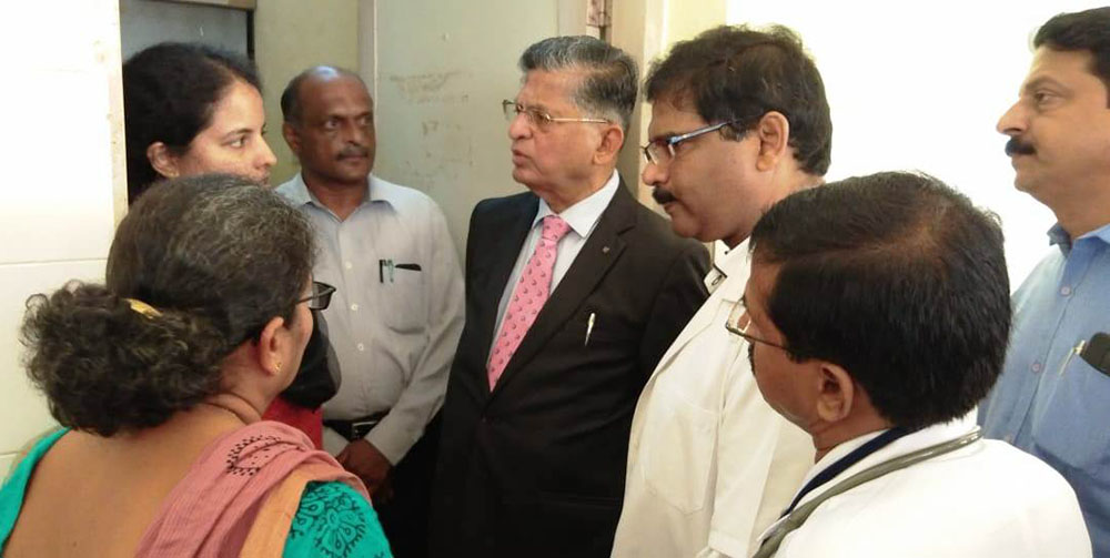 ಕುಂದಾಪುರ ಸರಕಾರಿ ಆಸ್ಪತ್ರೆಗೆ ಲೋಕಾಯುಕ್ತ ದಿಢೀರ್ ಭೇಟಿ