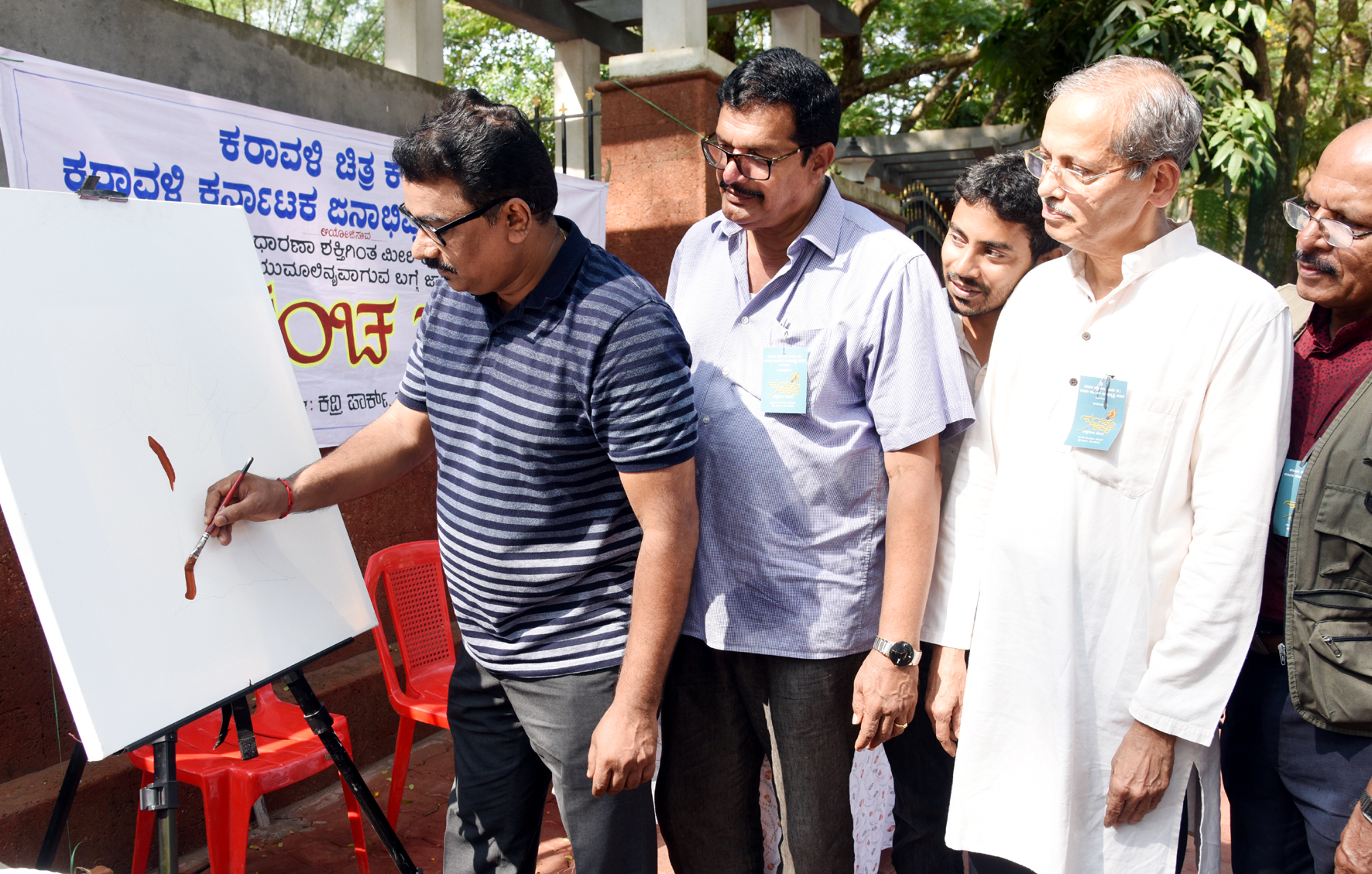 ಕುಂಚದಲ್ಲಿ ಮೂಡಿಬಂದ ಕೈಗಾರಿಕಾ ಮಾಲಿನ್ಯದ ವಿರಾಟ್‌ ದರ್ಶನ