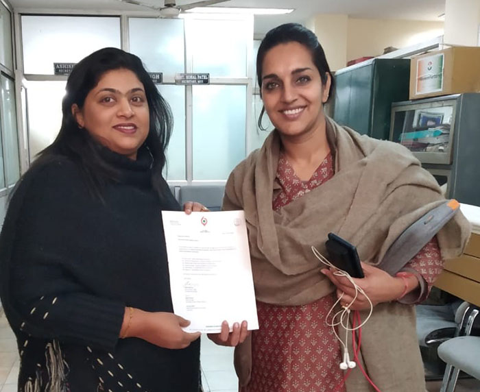 ರಾಜ್ಯ ಮಹಿಳಾ ಕಾಂಗ್ರೆಸ್‌ ಸೋಶಿಯಲ್ ಮೀಡಿಯಾ ಮುಖ್ಯಸ್ಥೆಯಾಗಿ ಶೆರಿಲ್ ಲೋನಾ ಆಯ್ಕೆ