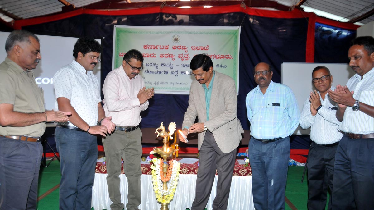 ಒತ್ತುವರಿ ತೆರವು ಸಂದರ್ಭ ಒತ್ತಡಗಳಿಗೆ ಮಣಿಯಬೇಡಿ: ಎಸಿಸಿಎಫ್ ಅಣ್ಣಯ್ಯ