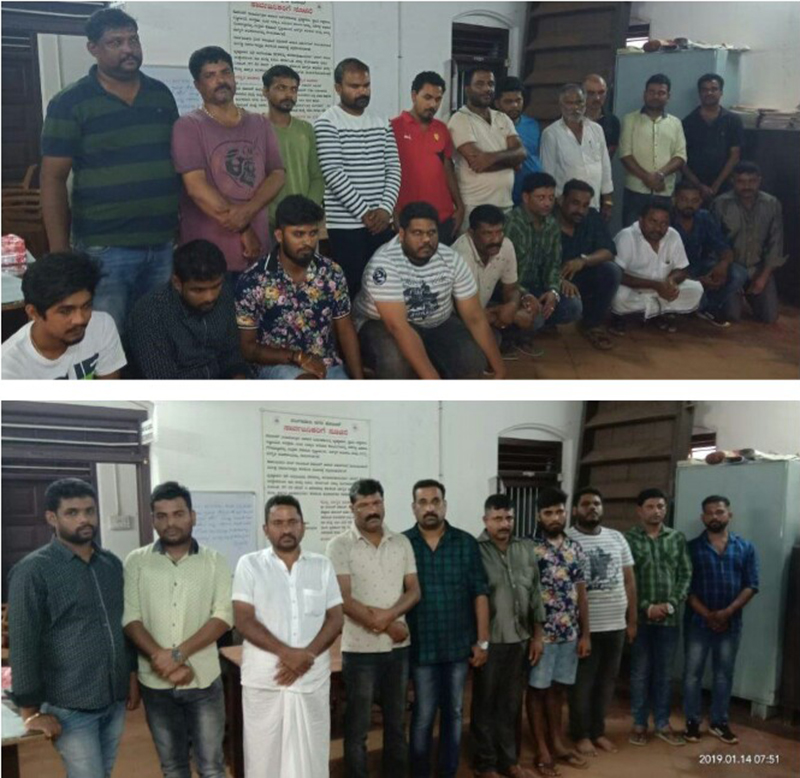 ಹೋಮ್‌ಸ್ಟೇನಲ್ಲಿ ಜೂಜಾಟ: 21 ಆರೋಪಿಗಳ ಬಂಧನ, 86.47 ಲಕ್ಷ ರೂ. ಮೌಲ್ಯದ ಸೊತ್ತು ವಶ