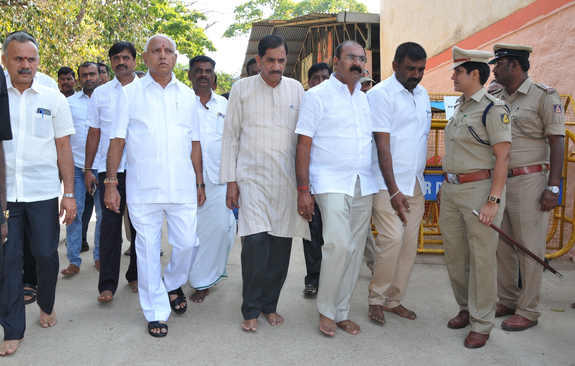 ಸಿದ್ದಗಂಗಾ ಶ್ರೀಗಳ ಆರೋಗ್ಯ ವಿಚಾರಿಸಿದ ಬಿಎಸ್ ಯಡಿಯೂರಪ್ಪ