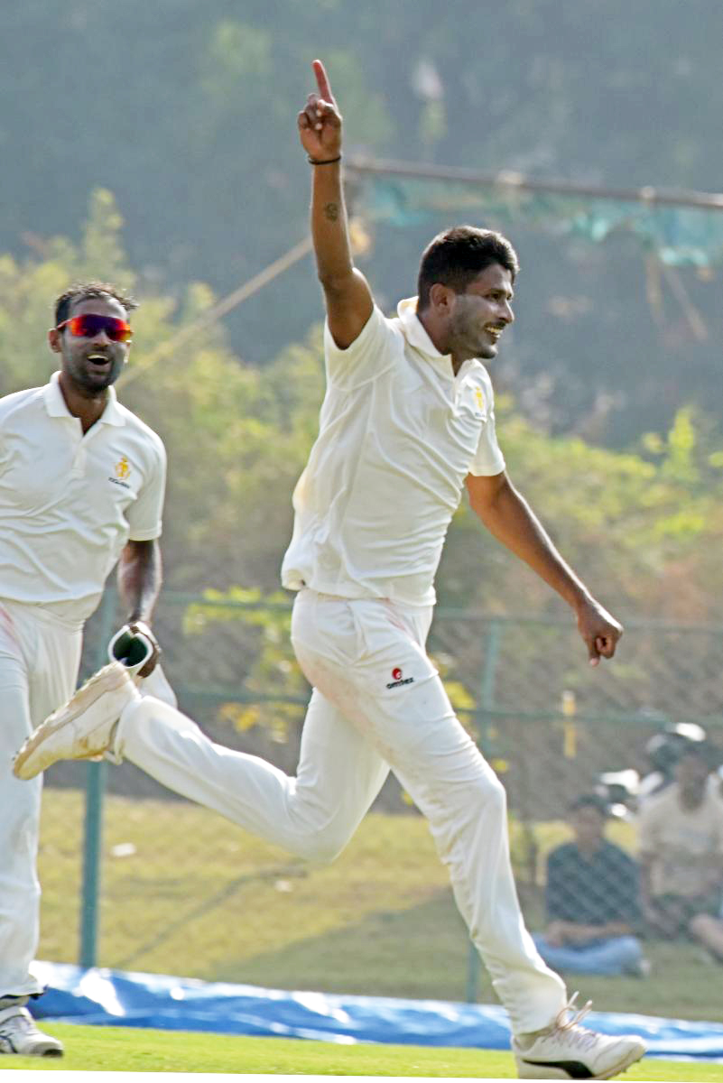 ಕುತೂಹಲ ಘಟ್ಟದಲ್ಲಿ ಕರ್ನಾಟಕ-ರಾಜಸ್ಥಾನ ರಣಜಿ ಕ್ವಾರ್ಟರ್‌ಫೈನಲ್