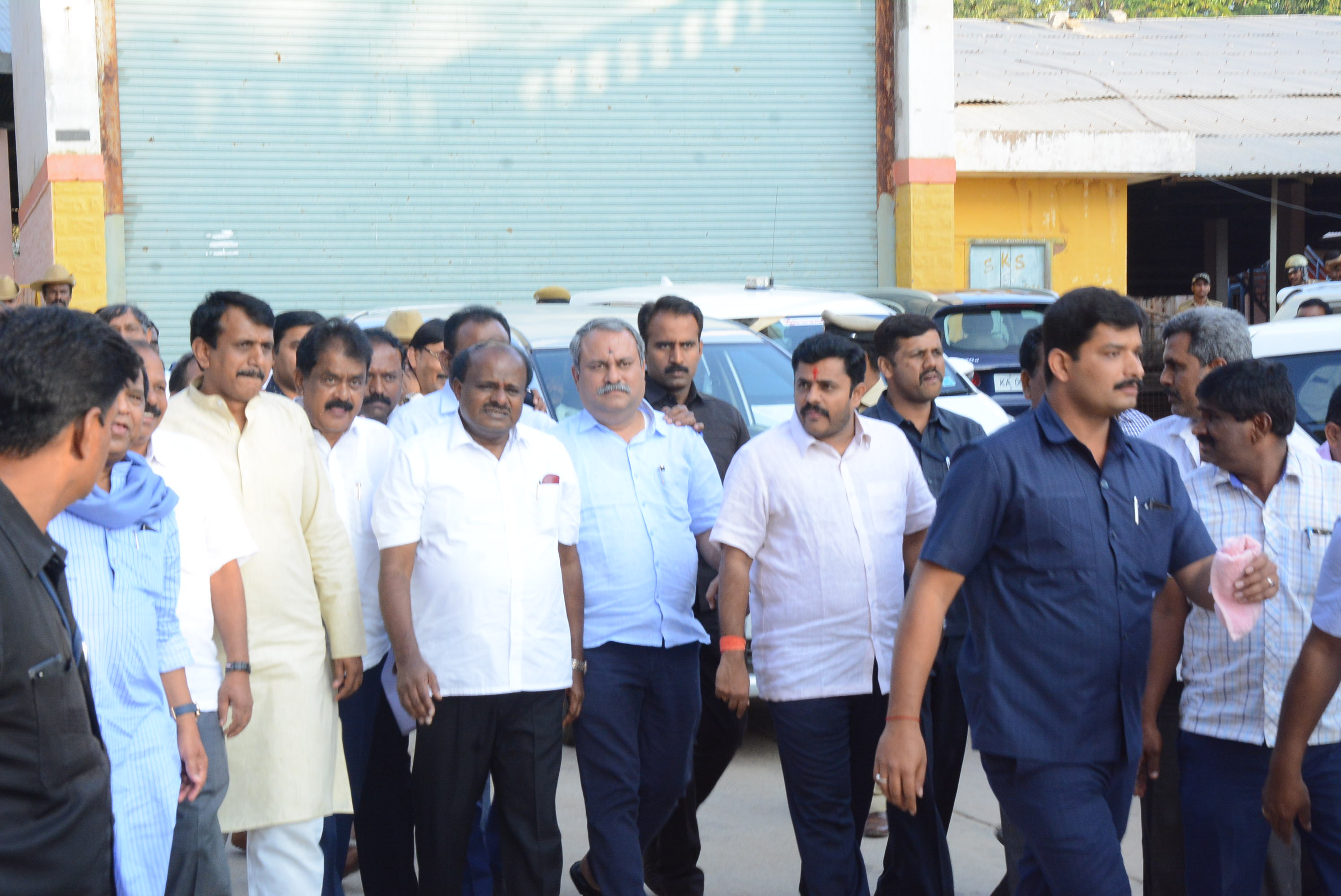 ದೈವ ಶಕ್ತಿಯಿಂದ ಸಿದ್ದಗಂಗಾ ಶ್ರೀಗಳ ಆರೋಗ್ಯದಲ್ಲಿ ಚೇತರಿಕೆ: ಸಿಎಂ ಕುಮಾರಸ್ವಾಮಿ