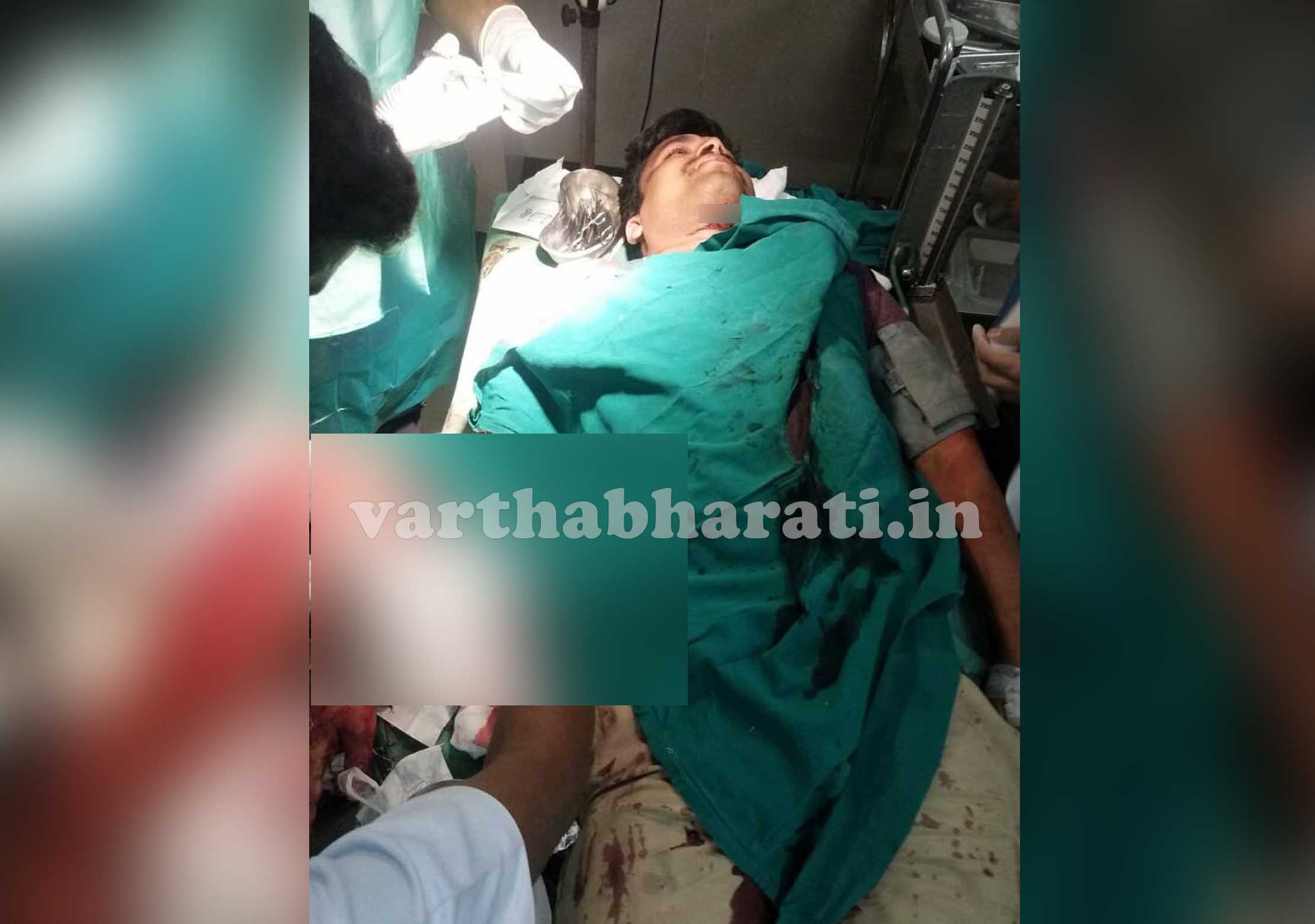 ಶಿವಮೊಗ್ಗ: ಪೊಲೀಸ್ ಪೇದೆಗೆ ಬ್ಲೇಡ್‍ನಿಂದ ಮನಸೋಇಚ್ಚೆ ಇರಿದ ದುಷ್ಕರ್ಮಿಗಳು