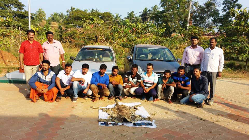 ಚಿರತೆ ಚರ್ಮ ಮಾರಾಟ ಪ್ರಕರಣ: 10 ಮಂದಿ ಸೆರೆ; ಐವರು ಭಟ್ಕಳದವರು