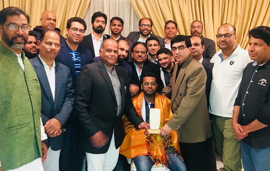 ಅಬುಧಾಬಿ: ಬಿಡಬ್ಲ್ಯೂಎಫ್ ಸ್ಥಾಪಕ ಉಪಾಧ್ಯಕ್ಷ ಮುಹಮ್ಮದ್ ರಫೀಕ್ ಕೃಷ್ಣಾಪುರಗೆ ಬಿಳ್ಕೊಡುಗೆ