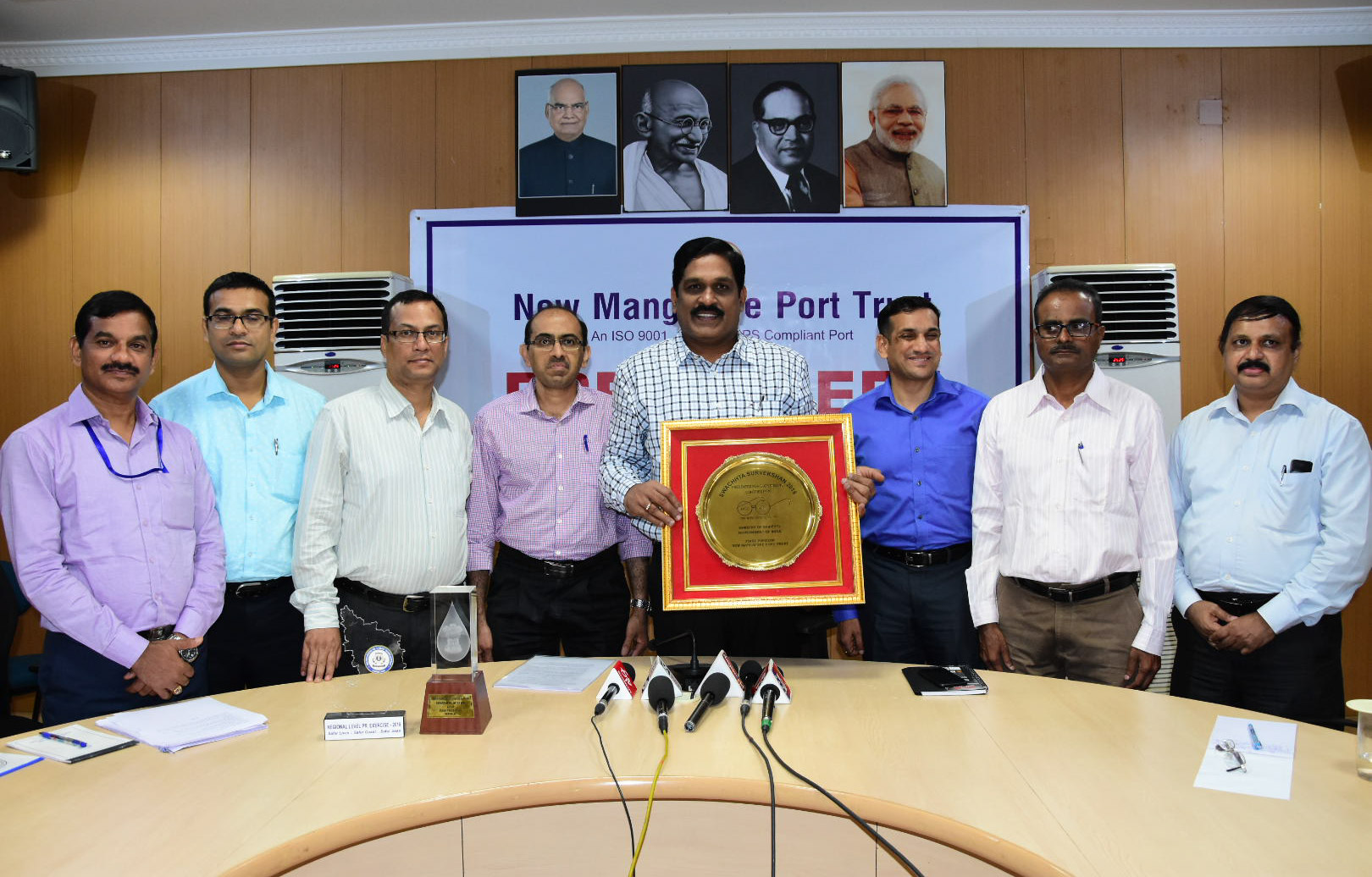 ಎನ್‌ಎಂಪಿಟಿಗೆ ಸತತ ಎರಡನೆ ಬಾರಿ ದೇಶದ ಸ್ವಚ್ಛ ಬಂದರು ಪುರಸ್ಕಾರ: ಎಂ.ಟಿ.ಕೃಷ್ಣ ಬಾಬು