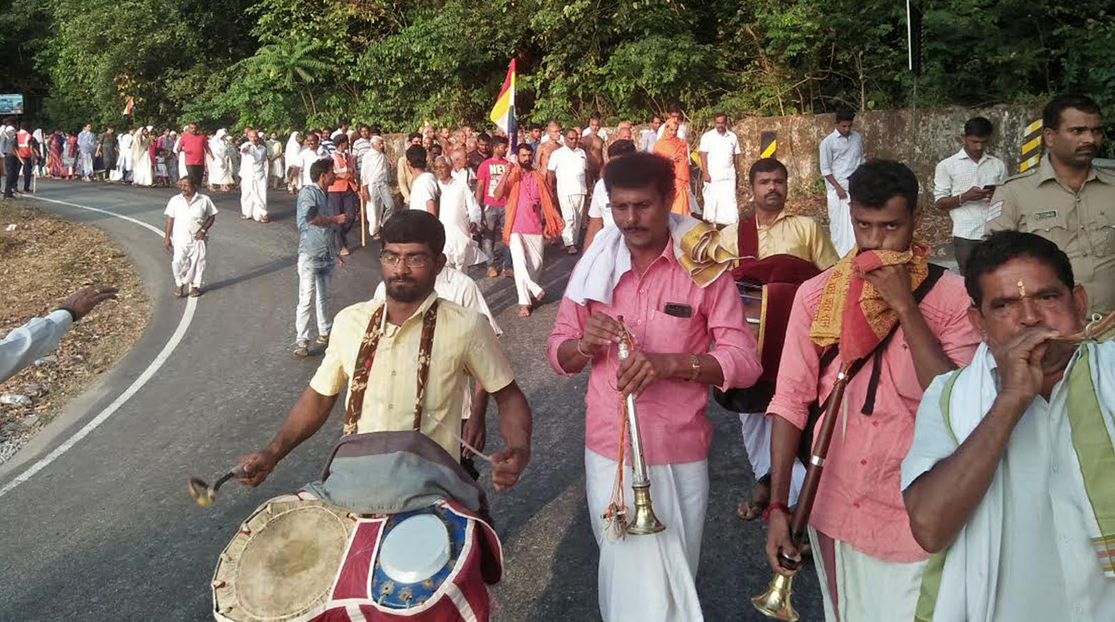 ಧರ್ಮಸ್ಥಳ ಮಹಾಮಸ್ತಕಾಭಿಷೇಕಕ್ಕೆ ಆಗಮಿಸಿದ ಜೈನ ಮುನಿಗಳು