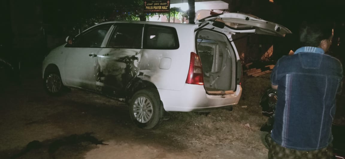 ಚಿಕ್ಕಮಗಳೂರು: ಚರ್ಚ್ ಮುಖ್ಯಸ್ಥನ ಸಜೀವ ದಹನಕ್ಕೆ ಯತ್ನ; ಆರೋಪ