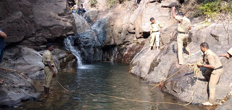 ಕಾರ್ಕಳ ಕಜೆ ಜಲಪಾತದ ನೀರಿನಲ್ಲಿ ಮುಳುಗಿ ಓರ್ವ ಮೃತ್ಯು