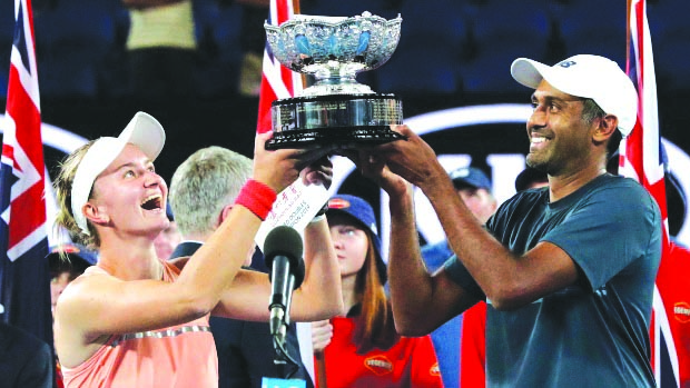 ಕ್ರೆಜ್‌ಸಿಕೊವಾ-ರಾಮ್‌ಗೆ ಮಿಶ್ರ ಡಬಲ್ಸ್ ಟ್ರೋಫಿ