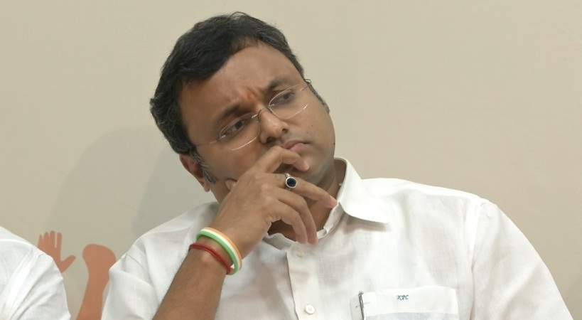 ಕಾರ್ತಿ ಚಿದಂಬರಂ ವಿಚಾರಣೆ ದಿನ ತಿಳಿಸಲು ಸುಪ್ರೀಂ ಸೂಚನೆ