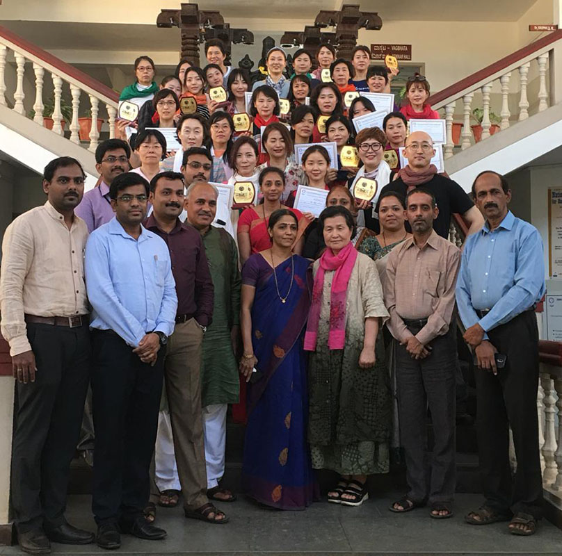 ಕೊರಿಯನ್ ವಿದ್ಯಾರ್ಥಿಗಳಿಗೆ ಅಂತಾರಾಷ್ಟ್ರೀಯ ಕಾರ್ಯಾಗಾರ