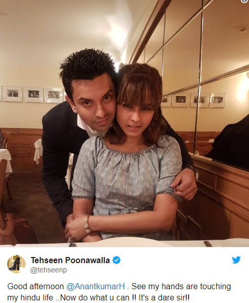 ನನ್ನ ಹಿಂದೂ ಪತ್ನಿಯನ್ನು ಮುಟ್ಟಿದ್ದೇನೆ, ತಾಕತ್ತಿದ್ದರೆ ಕೈಕತ್ತರಿಸಿ