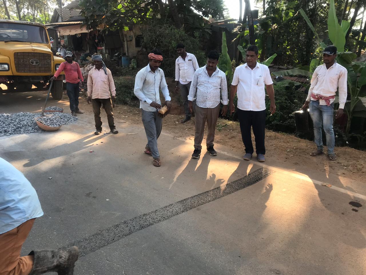 ಗುಡ್ಡೆಯಂಗಡಿ ರಸ್ತೆಗೆ ವೈಜ್ಞಾನಿಕ ಹಂಪ್ಸ್ ನಿರ್ಮಾಣ