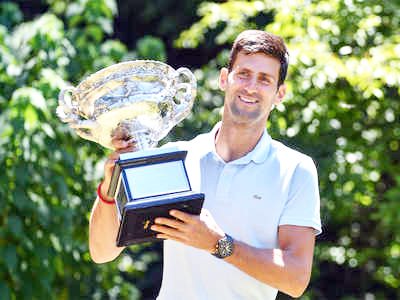 ಎಟಿಪಿ ರ‍್ಯಾಂಕಿಂಗ್: ಅಗ್ರಸ್ಥಾನದಲ್ಲಿ ಜೊಕೊವಿಕ್