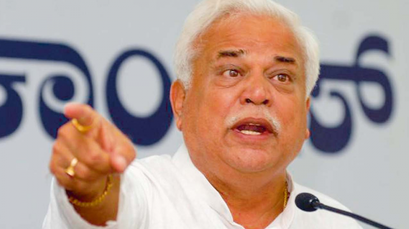 ಅನಂತಕುಮಾರ್ ಹೆಗಡೆ ಹೇಳಿಕೆ ದೇಶದ ಸಂಸ್ಕೃತಿಗೆ ಕಳಂಕ: ಸಚಿವ ಆರ್.ವಿ.ದೇಶಪಾಂಡೆ