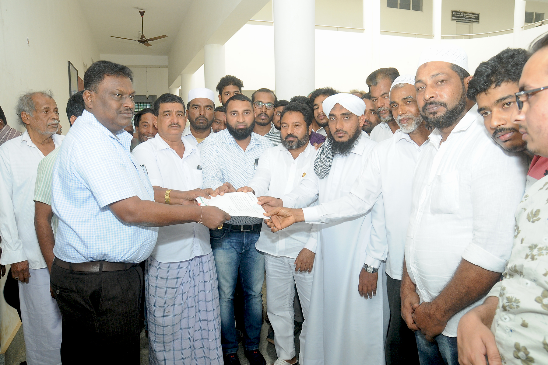 ಪ್ರವಾದಿ ನಿಂದನೆ: ಸೂಕ್ತ ಕ್ರಮಕ್ಕೆ ಒತ್ತಾಯಿಸಿ ಪಲ್ಲಮಜಲು ಜಮಾಅತ್ ವತಿಯಿಂದ ಮನವಿ