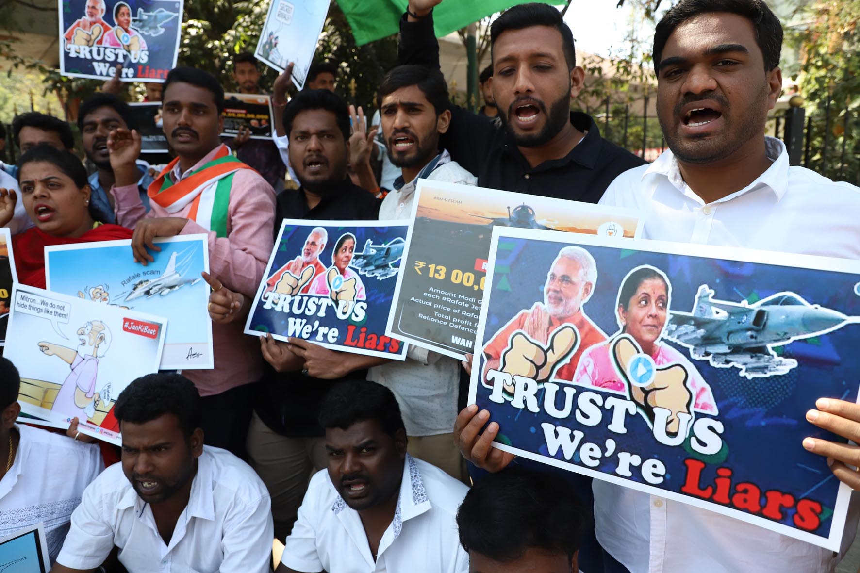 ರಫೇಲ್ ಹಗರಣ ಆರೋಪ: ಮೋದಿ ರಾಜೀನಾಮೆ ನೀಡಿ, ಜಂಟಿ ಸಂಸದೀಯ ಸಮಿತಿ ತನಿಖೆಗೆ ಒಪ್ಪಿಸಲು ಆಗ್ರಹ