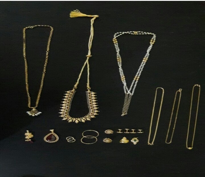 ಚಿನ್ನಾಭರಣ ಕಳವು ಪ್ರಕರಣ: ಆರೋಪಿ ಸೆರೆ; ಸೊತ್ತು ವಶ