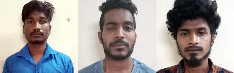 ಪಂಜಿಮೊಗರು ಯುವಕನ ಕೊಲೆ ಪ್ರಕರಣ: ಮೂವರು ಆರೋಪಿಗಳ ಸೆರೆ