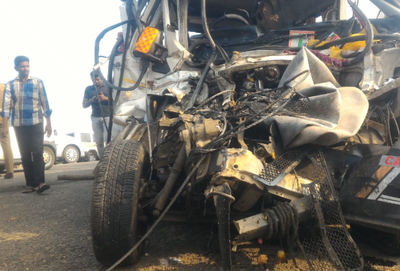 ರಸ್ತೆ ಅಪಘಾತ: 10 ಶಬರಿಮಲೆ ಯಾತ್ರಿಕರು ಮೃತ್ಯು