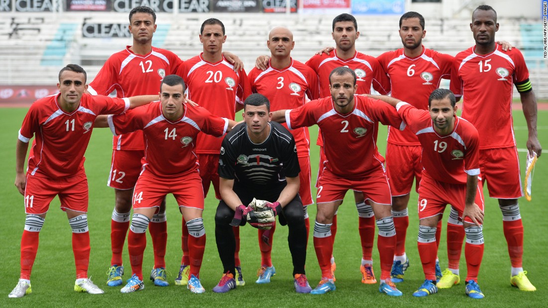 ಎಂಟು ದೇಶಗಳ ಆಟಗಾರರ ಸಂಗಮ ಫೆಲೆಸ್ತೀನ್ ತಂಡ !