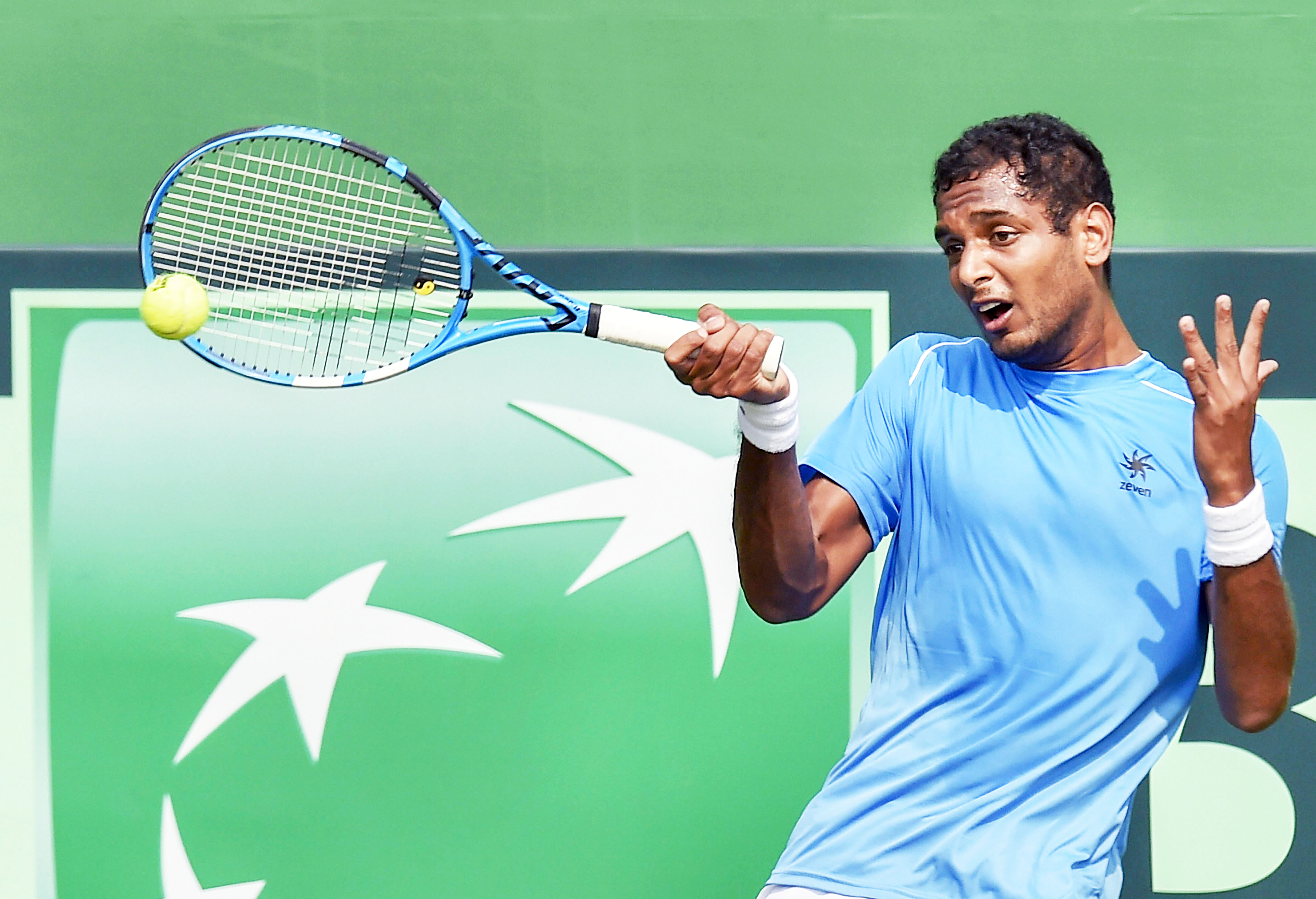 ಡೇವಿಸ್‌ಕಪ್: ಭಾರತ ವಿರುದ್ಧ ಇಟಲಿಗೆ ಮುನ್ನಡೆ