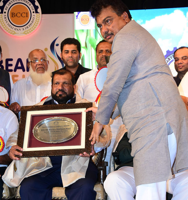 ಶೇಖ್ ಕರ್ನಿರೆಗೆ ಬಿಸಿಸಿಐ ಎನ್‌ಆರ್‌ಐ ಬಿಸಿನೆಸ್ ಎಕ್ಸಲೆನ್ಸ್ ಅವಾರ್ಡ್