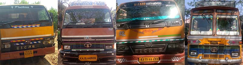 ಮಂಗಳೂರು: ಅಕ್ರಮ ಮರಳು ಸಾಗಾಟ 4 ಲಾರಿಗಳ ವಶ