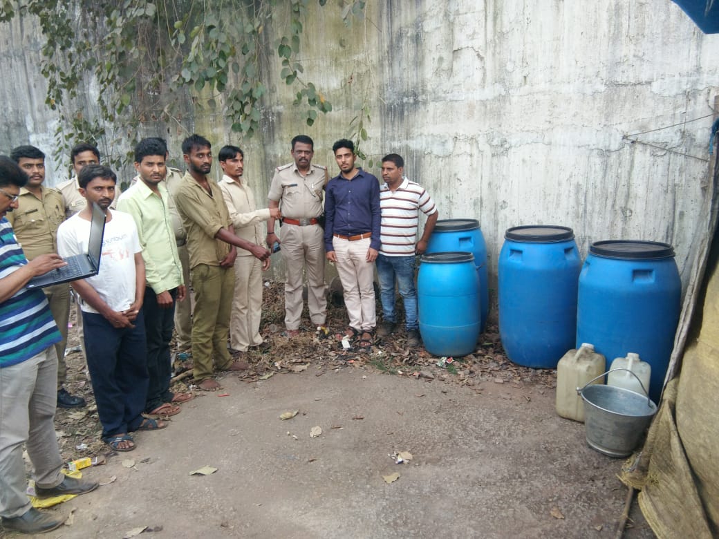 ಡೀಸೆಲ್ ಕಳ್ಳತನ: ನಾಲ್ವರು ಆರೋಪಿಗಳ ಬಂಧನ