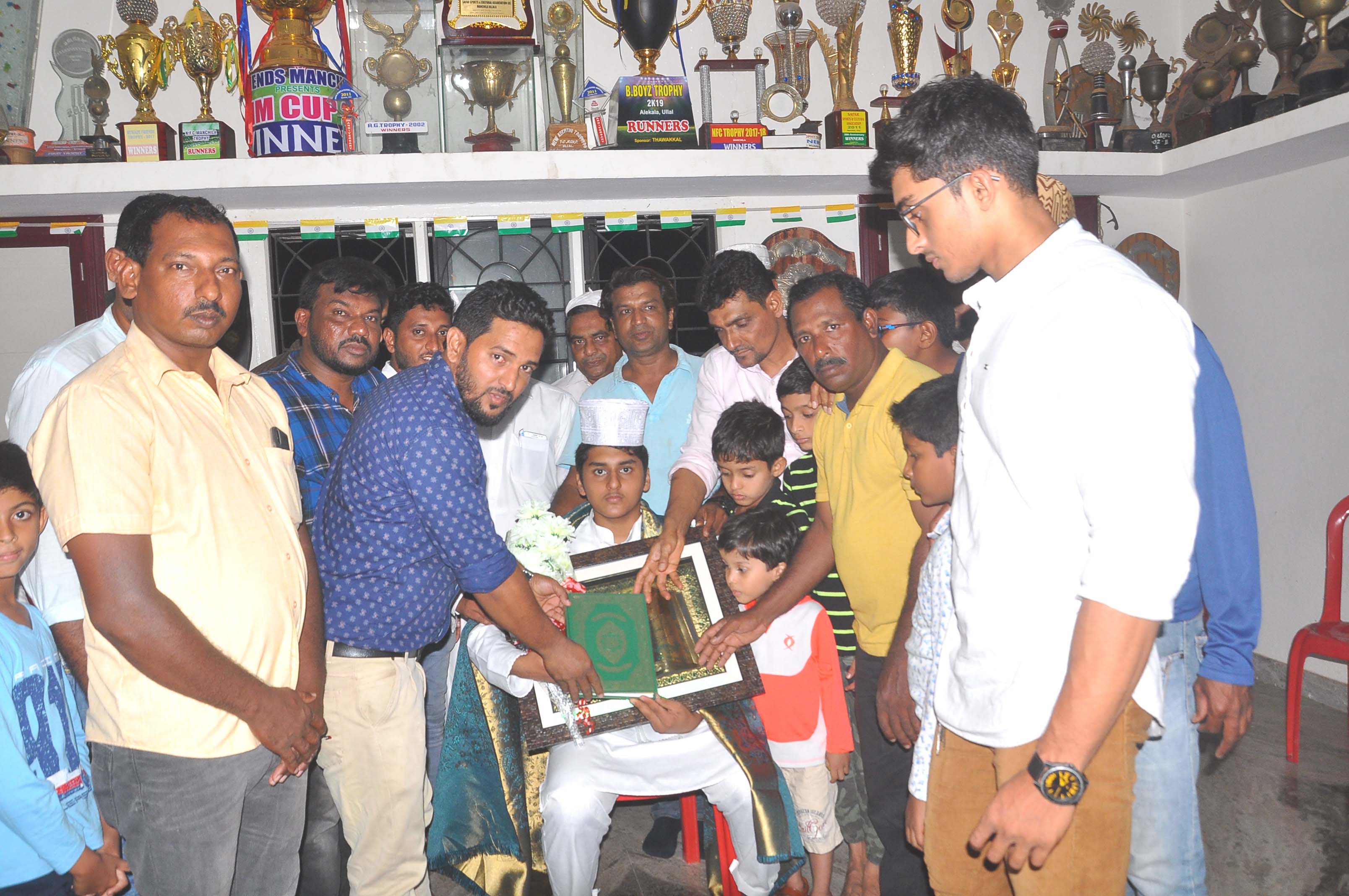 ಹಾಫಿಳ್ ಸುಲ್ತಾನ್ ನಬೀಲ್ ಖಾದರ್‌ಗೆ ಸನ್ಮಾನ