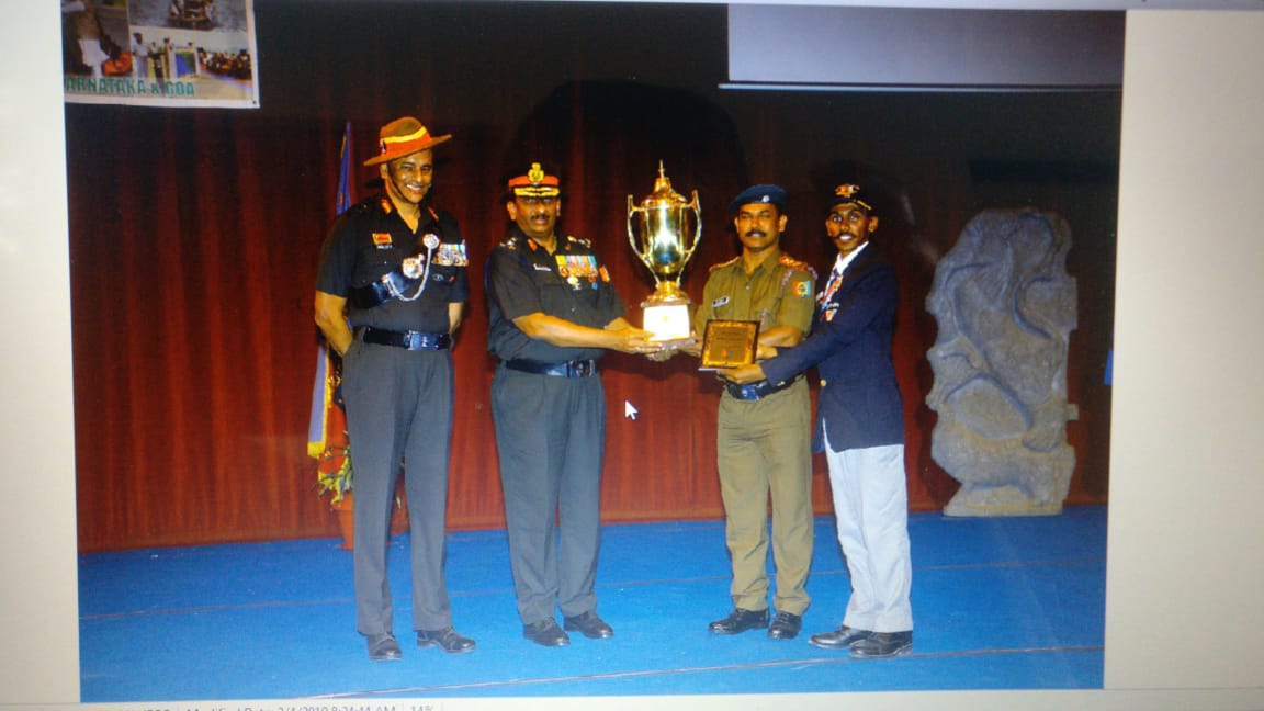 ಆಳ್ವಾಸ್ ಕಾಲೇಜ್‍ಗೆ ಎನ್.ಸಿ.ಸಿಯಲ್ಲಿ ರಾಜ್ಯಮಟ್ಟದ ಪ್ರಶಸ್ತಿ