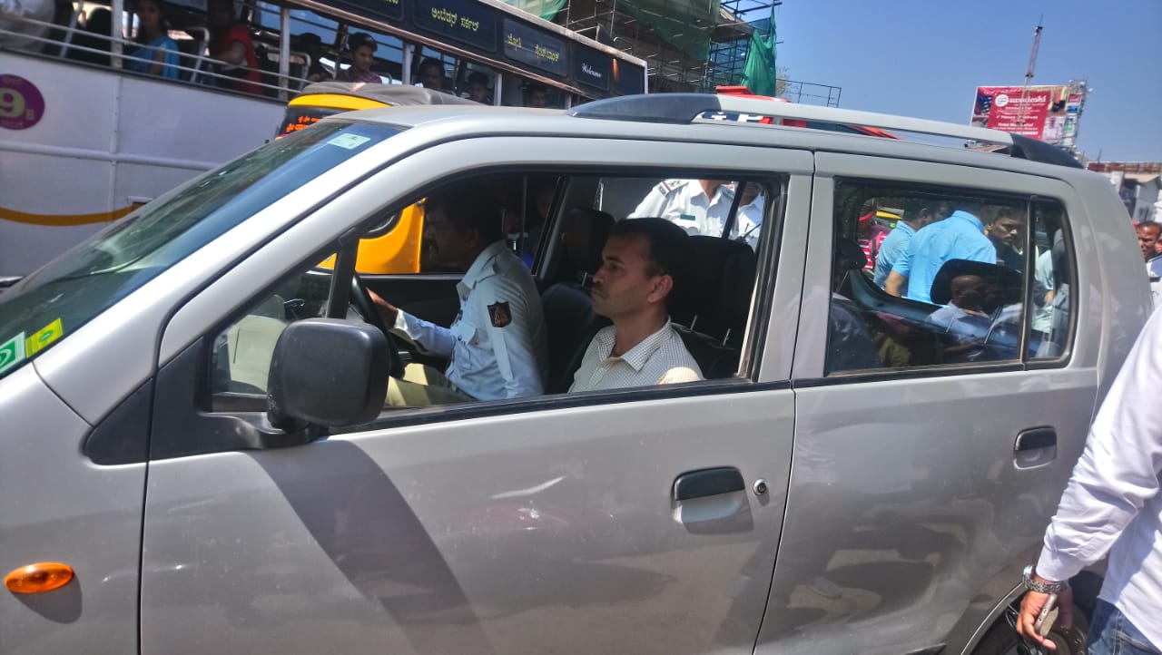 ಅಪಘಾತ ನಡೆಸಿ ಪರಾರಿಯಾಗಲೆತ್ನಿಸಿದ ಮಾದಕ ದ್ರವ್ಯದ ಅಮಲಿನಲ್ಲಿದ್ದ ಕಾರು ಚಾಲಕ