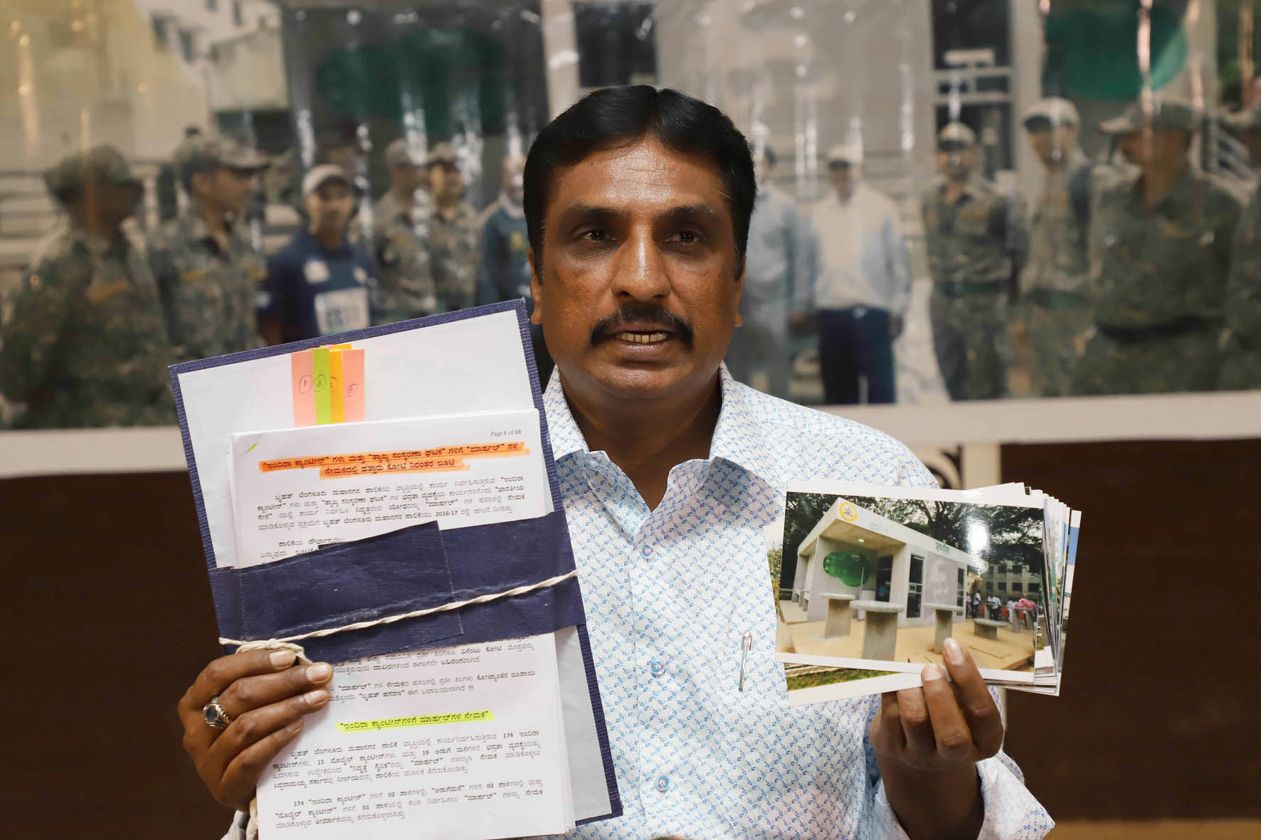 ಇಂದಿರಾ ಕ್ಯಾಂಟೀನ್ ಮಾರ್ಷಲ್‌ಗಳ ನೇಮಕದಲ್ಲಿ ಅವ್ಯವಹಾರ: ಎನ್.ಆರ್ ರಮೇಶ್ ಆರೋಪ