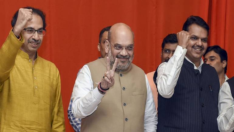 ಮುಖ್ಯಮಂತ್ರಿ ಅಭ್ಯರ್ಥಿ ವಿಚಾರ: ಶಿವಸೇನೆ, ಬಿಜೆಪಿಯಿಂದ ತದ್ವಿರುದ್ಧ ಹೇಳಿಕೆ