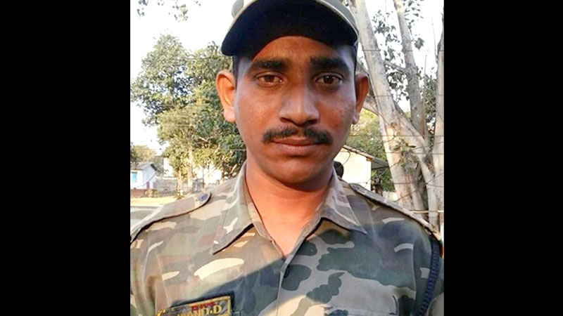 ಅನಾರೋಗ್ಯದಿಂದ ಸಿಆರ್​ಪಿಎಫ್​ ಯೋಧ ಮೃತ್ಯು