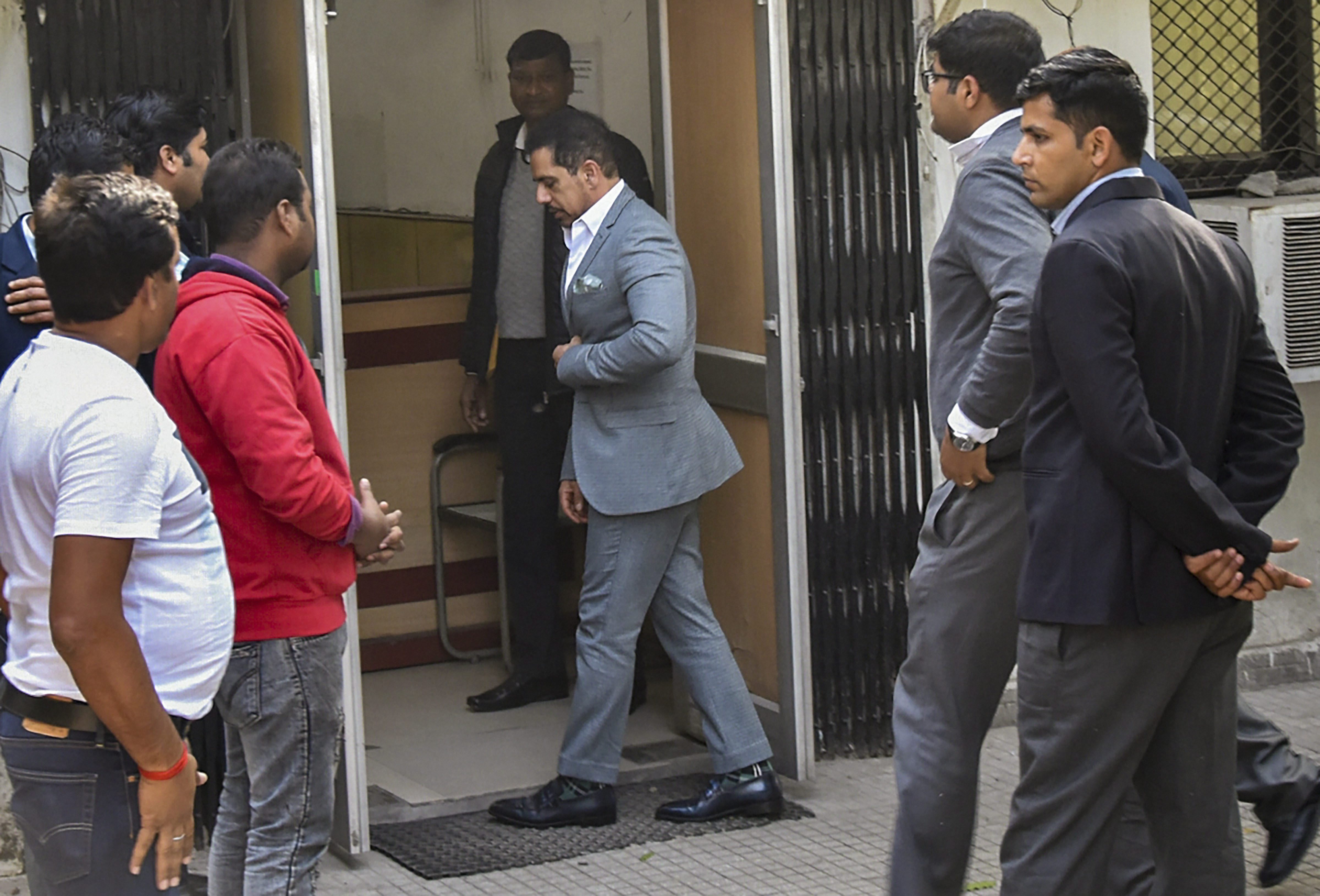 ಹಣ ಅಕ್ರಮ ವರ್ಗಾವಣೆ ಪ್ರಕರಣ: ಐದನೇ ಬಾರಿ ವಿಚಾರಣೆಗೆ ಹಾಜರಾದ ವಾದ್ರಾ