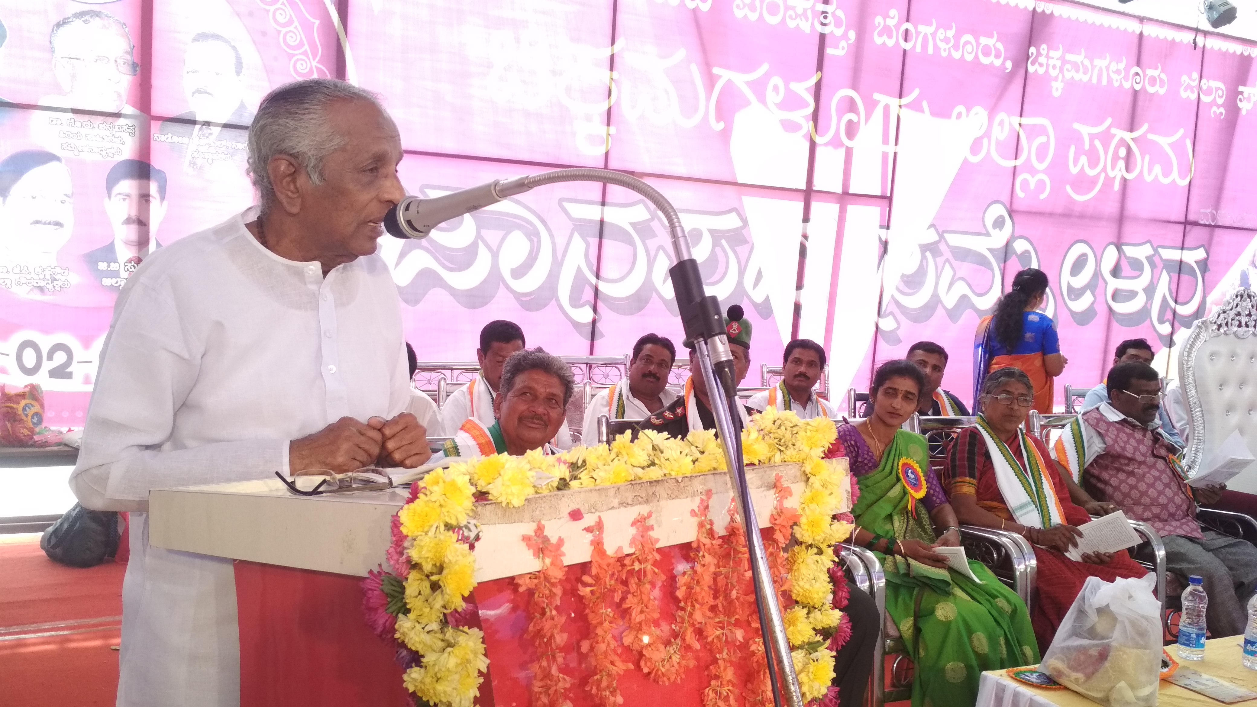 ಜಾನಪದ ಜನಸಾಮಾನ್ಯರ ಅನುಭವದ ಬಳ್ಳಿಯಲ್ಲಿ ಅರಳಿದ ಹೂವು: ಸಮ್ಮೇಳನಾಧ್ಯಕ್ಷ ಗೊ.ರು.ಚನ್ನಬಸಪ್ಪ